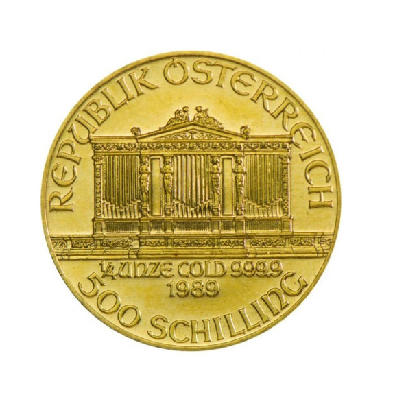 Investičná zlatá minca 14 oz Wiener Philharmoniker 500 Schilling 01102203ATS
