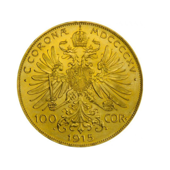 Investičná zlatá minca 30,48g KAISER FRANZ JOSEF 100 Corona NP1  01103042