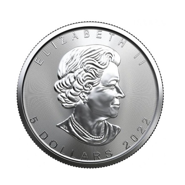 Investičná strieborná minca 1 oz  Maple leaf 5 dollars 04202201-22 (2)