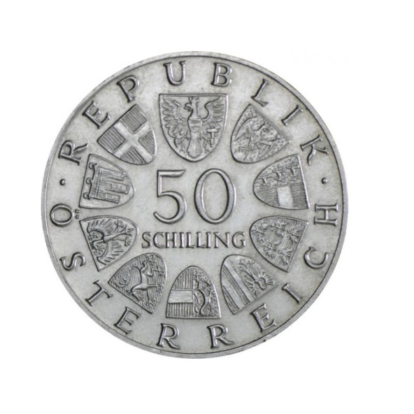 Investičná strieborná minca 18 g Österreich 50 Schilling I. 01202002