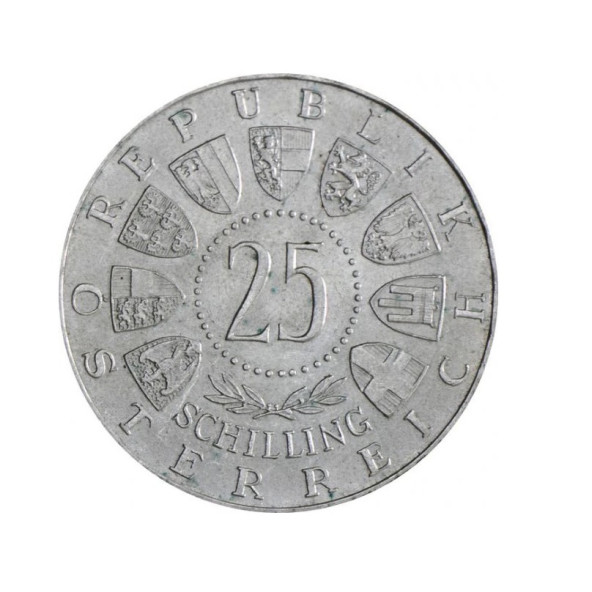 Investičná strieborná minca 10,4 g Österreich 25 Schilling 01202001