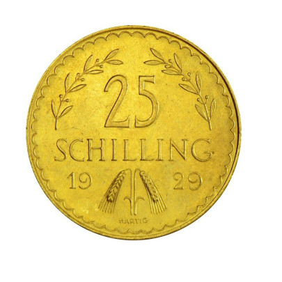 Investičná zlatá minca 5,29 g 25 Schilling First Republic 01104400 2