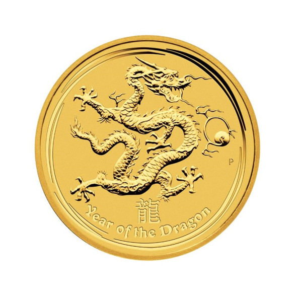 Investičná zlatá minca 1 oz 100 AUD Dragon 2012 02100210