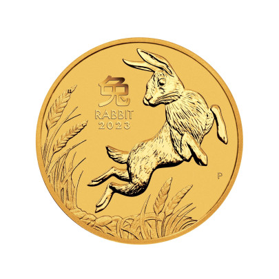 Investičná zlatá minca 110 oz 15 AUD Rabbit 2023 02102314 2