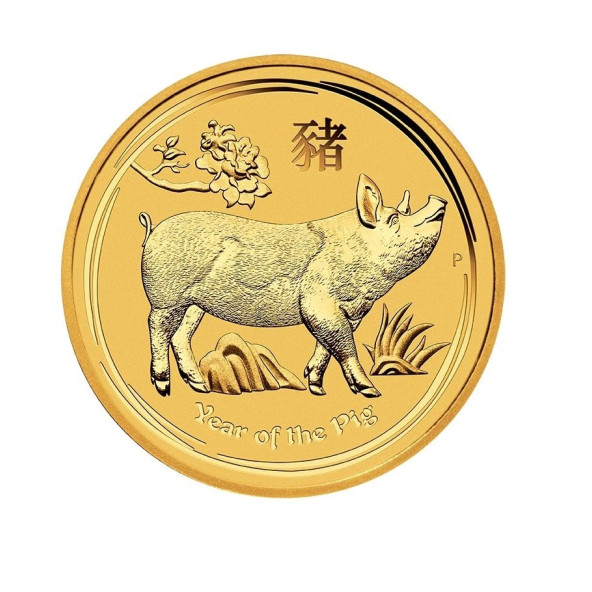 Investičná zlatá minca 14 oz 25 AUD Pig 2019 02101913