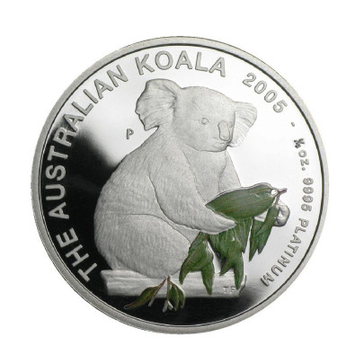 Investičná platinová minca 14 oz 25 AUD Koala 02303058 2