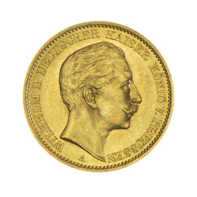 Investičná zlatá minca 7,16 g 20 Reichs mark German Empire 06105546 2