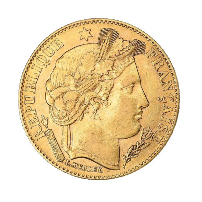 Investičná zlatá minca 2,9 g 10 Francs France 07104209 2