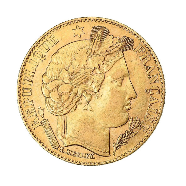 Investičná zlatá minca 2,9 g 10 Francs France 07104209