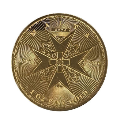 Investičná zlatá minca 1 oz 100 Eur Maltese Cross 74102401 2