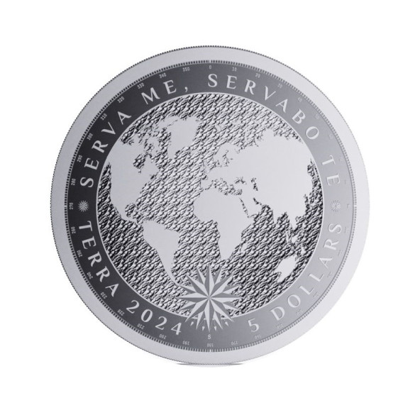 Investičná strieborná minca 1 oz 5 Dollars Terra 74202411