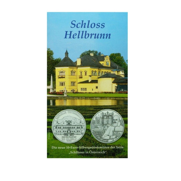 Investičná strieborná minca 16 g 10 Euro Hellbrunn Castle 01200053