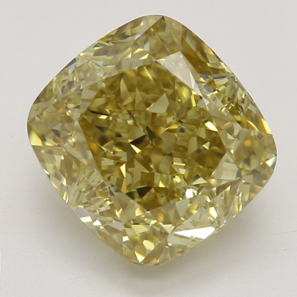 Farebný diamant cushion, fancy hnedožltý, GIA 2872710182 Y5 Farebný diamant cushion, fancy hnedožltý, GIA 2872710182 Y5