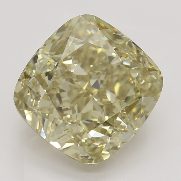 Farebný diamant cushion, fancy hnedasto-zelenkasto žltý, GIA 2871610122 Y5 Farebný diamant cushion, fancy hnedasto-zelenkasto žltý, GIA 2871610122 Y5