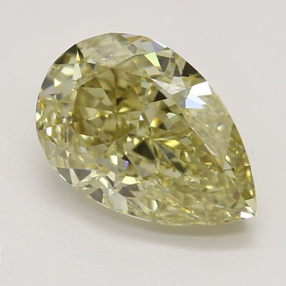 Farebný diamant hruška, fancy hnedasto-žltý, GIA 1873340430 Y5 2
