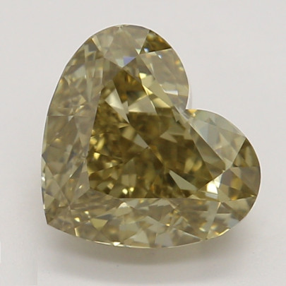 Farebný diamant srdce, fancy hnedasto-žltý, GIA 7873090307 Y5 2
