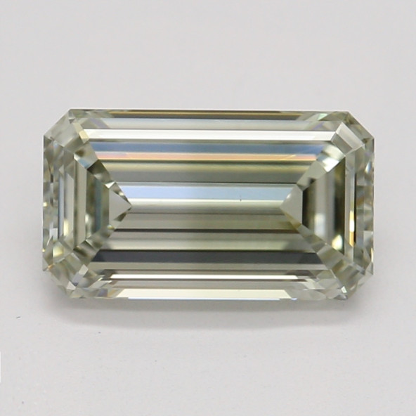 Farebný diamant emerald, fancy sivasto-žltkasto zelený, GIA 5872470215 G5 Farebný diamant emerald, fancy sivasto-žltkasto zelený, GIA 5872470215 G5