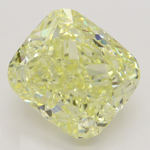 Farebný diamant cushion, fancy žltý, GIA 1872030021 Y5 Farebný diamant cushion, fancy žltý, GIA 1872030021 Y5