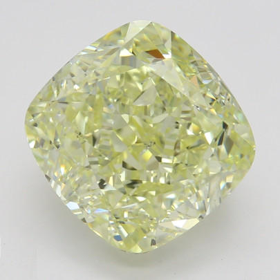 Farebný diamant cushion, fancy light žltý, GIA 7873290467 Y4 2