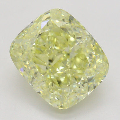 Farebný diamant cushion, fancy žltý, GIA 1873350211 Y5 2