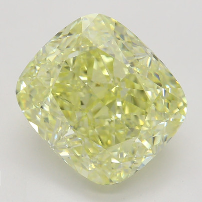 Farebný diamant cushion, fancy žltý, GIA 8873350238 Y5 2