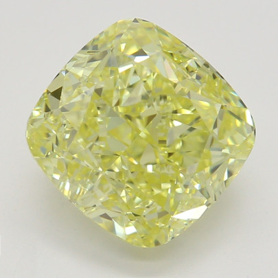 Farebný diamant cushion, fancy intense žltý, GIA 5873200725 Y6 2