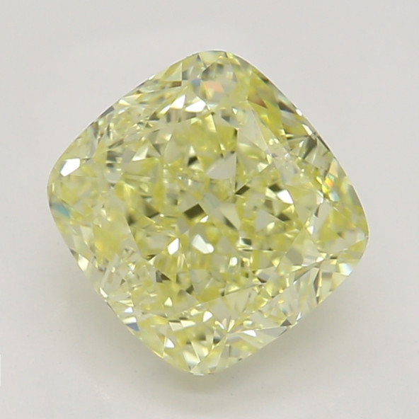 Farebný diamant cushion, fancy žltý, GIA 1871700161 Y5 Farebný diamant cushion, fancy žltý, GIA 1871700161 Y5