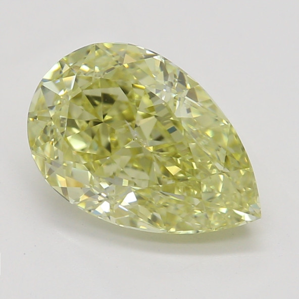 Farebný diamant hruška, fancy žltý, GIA 3872110103 Y5