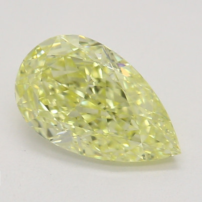 Farebný diamant hruška, fancy žltý, GIA 1845830400 Y5 2