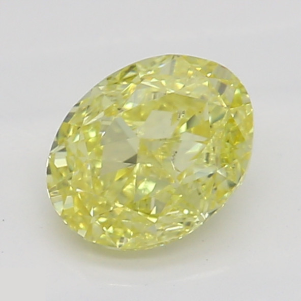Prírodný farebný diamant s GIA certifikatom oval fancy intense žltý 0.41 ct SI1 7828750887_Y6