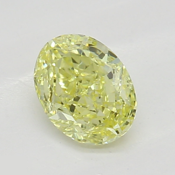 Prírodný farebný diamant s GIA certifikatom oval fancy intense žltý 0.25 ct SI1 2117070052_Y6