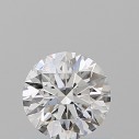 Prírodný diamant okrúhly briliant, SI2, E, 0,5ct, GIA