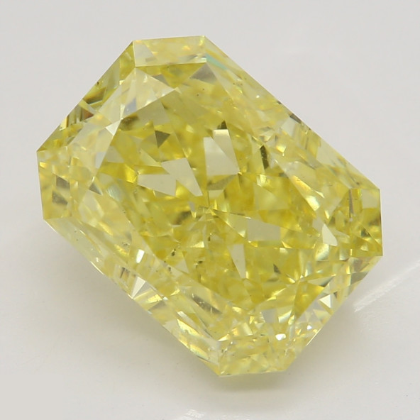 Prírodný farebný diamant s GIA certifikatom radiant fancy intense žltý 4.03 ct SI1 7830860217_Y6