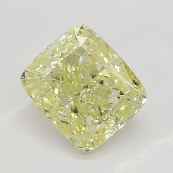 Prírodný farebný diamant s GIA certifikatom cushion fancy žltý 1.07 ct SI2 2826680122_Y5 Prírodný farebný diamant s GIA certifikatom cushion fancy žltý 1.07 ct SI2 2826680122_Y5