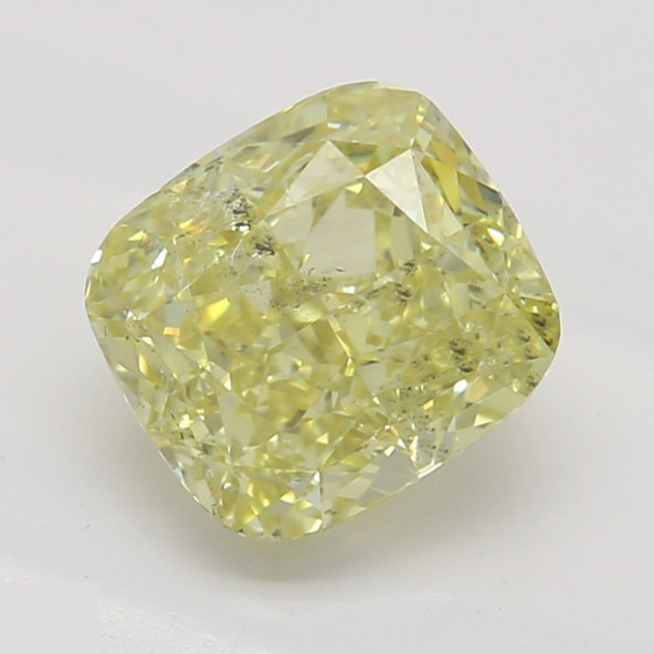 Prírodný farebný diamant s GIA certifikatom cushion fancy žltý 1.07 ct SI2 2828700102_Y5 Prírodný farebný diamant s GIA certifikatom cushion fancy žltý 1.07 ct SI2 2828700102_Y5