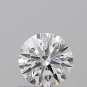 Prírodný diamant okrúhly briliant, SI2, F, 0,5ct, GIA