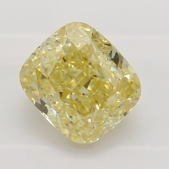 Prírodný farebný diamant s GIA certifikatom cushion fancy intense žltý 0.90 ct SI2 6826990206_Y6 Prírodný farebný diamant s GIA certifikatom cushion fancy intense žltý 0.90 ct SI2 6826990206_Y6