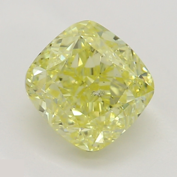 Prírodný farebný diamant s GIA certifikatom cushion fancy intense žltý 0.72 ct SI2 1828920320_Y6 Prírodný farebný diamant s GIA certifikatom cushion fancy intense žltý 0.72 ct SI2 1828920320_Y6