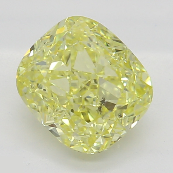 Prírodný farebný diamant s GIA certifikatom cushion fancy intense žltý 0.76 ct SI2 1828750840_Y6 Prírodný farebný diamant s GIA certifikatom cushion fancy intense žltý 0.76 ct SI2 1828750840_Y6
