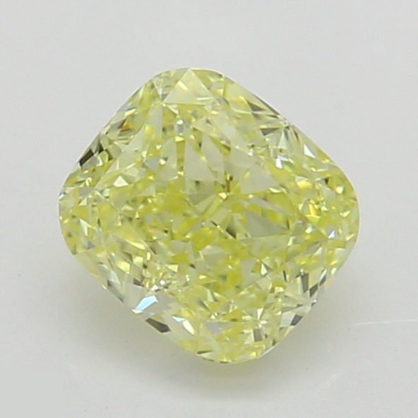 Prírodný farebný diamant s GIA certifikatom cushion fancy intense žltý 0.52 ct VS2 3829540233_Y6 Prírodný farebný diamant s GIA certifikatom cushion fancy intense žltý 0.52 ct VS2 3829540233_Y6