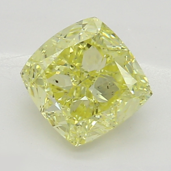 Prírodný farebný diamant s GIA certifikatom cushion fancy intense žltý 0.50 ct SI1 4116960064_Y6 Prírodný farebný diamant s GIA certifikatom cushion fancy intense žltý 0.50 ct SI1 4116960064_Y6