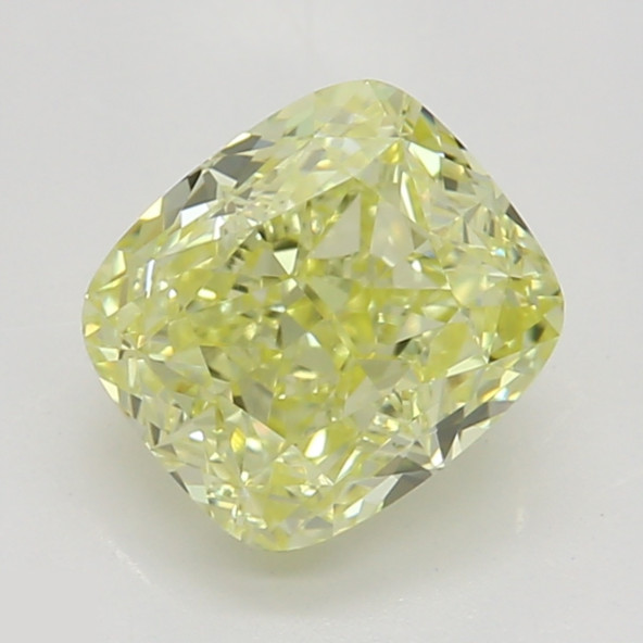 Prírodný farebný diamant s GIA certifikatom cushion fancy light žltý 0.91 ct VS1 7831200077_Y4 Prírodný farebný diamant s GIA certifikatom cushion fancy light žltý 0.91 ct VS1 7831200077_Y4