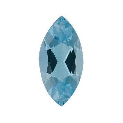 Akvamarín markíz 7 x 3,5 mm 0,36ct Fazetovaný AKMFAAAZ-7 2