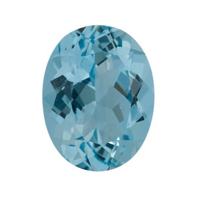 Akvamarín ovál 9 x 7 mm 1,77ct Fazetovaný AKOFAAAZ-9 2