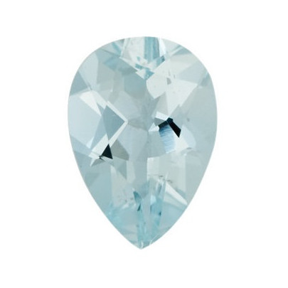 Akvamarín slza 8 x 6 mm 1,08ct Fazetovaný AKXFBAZ-8 2