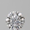 Prírodný diamant okrúhly briliant, SI2, F, 0,5ct, GIA