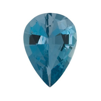 Akvamarín slza 7 x 5 mm 0,66ct Fazetovaný AKXFAAAAZ-7 2