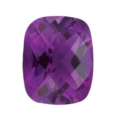 Ametyst antický cushion 9 x 7 mm 1,88ct Checkerboard cut AMUCAAPU-9 2