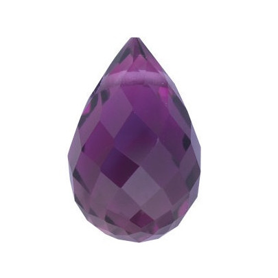 Ametyst briolette 6 x 4 mm 0,6ct Side-Drilled AMYFAAPU-6 2