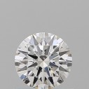 Prírodný diamant okrúhly briliant, SI2, F, 0,5ct, GIA